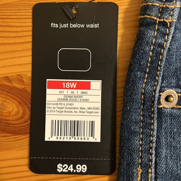 Pure Energy Denim 18W Short medium dark wash - Picture 6 of 8